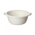 Bols à soupe ronds 350ml  PP blanc dim. 144x144mmxh48mm